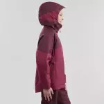 Куртка для беговых лыж детская бордовая Inovik XС S 100