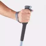 Палка треккинговая 1шт с легкой регулировкой серая Forсlaz MT500