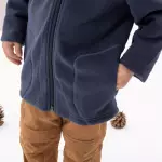 Кофта флисовая детская синяя Quechua