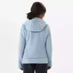 Кофта флисовая для девочек голубая 500 Quechua