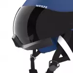 Шлем горнолыжный с визором синий Wedze 100