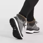 Ботинки зимние женские серые Quechua SH500