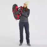 Ботинки зимние женские серые Quechua SH500