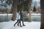 Брюки для походов водоотталкивающие теплые мужские серые Quechua SH100 Х–WARM