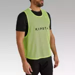 Манишка футбольная для взрослых зеленая Kipsta