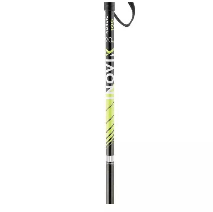 Палки для беговых лыж детские черные Inovik XC S 100