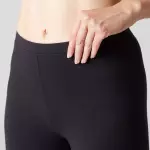 Легинсы для фитнеса женские черные Domyos 100