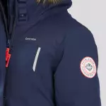 Зимняя куртка парка детская синяя Quechua 500