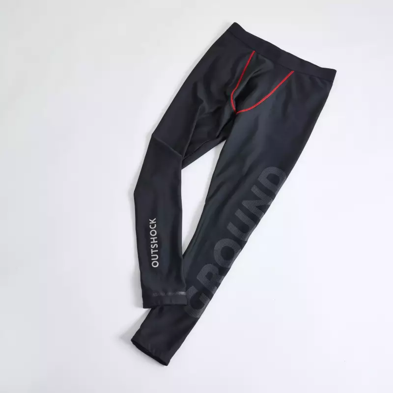 Легинсы для грэпплинга мужские черные Outshock 500