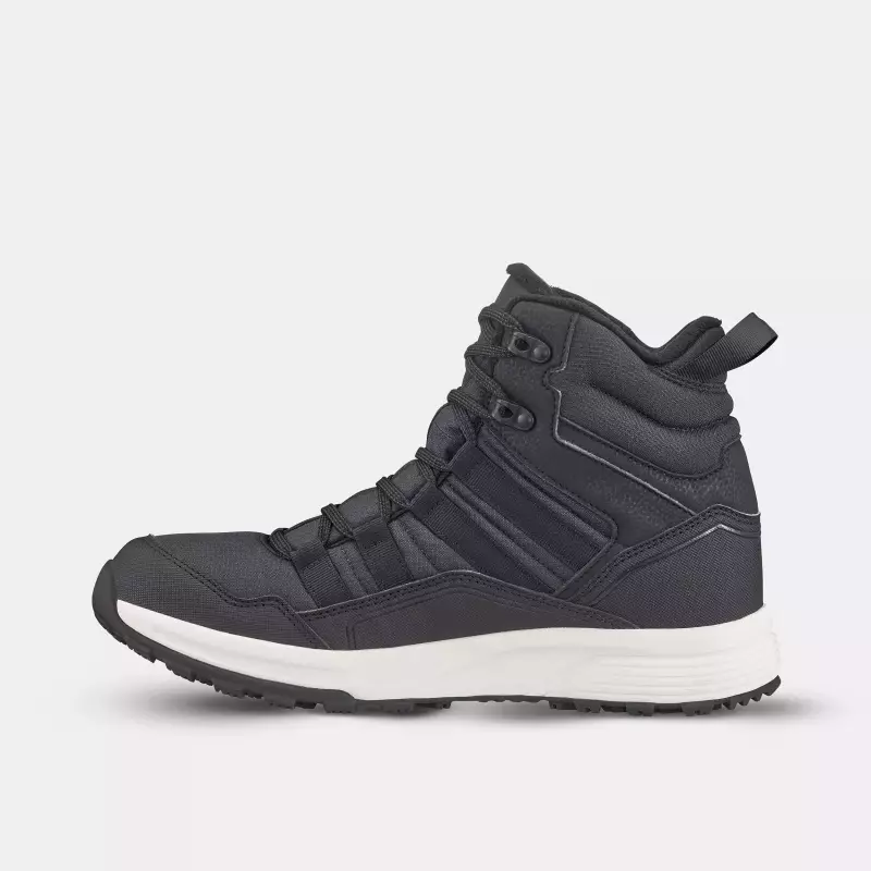 Ботинки зимние мужские черные Quechua SH500
