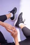 Кроссовки для бега женские черные Kalenji Run Comfort