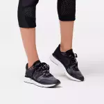 Кроссовки для бега женские черные Kalenji Run Comfort
