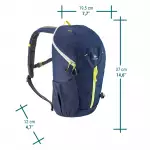 Рюкзак для походов 10л детский синий Quechua MH100