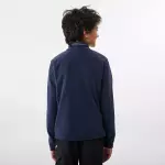 Флисовая кофта для детей синего цвета Quechua 100