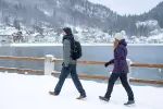Брюки зимние утепленные женские черные Quechua 100