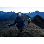 Куртка походная мужская синяя Forclaz 100