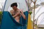 Душевая кабина синяя Quechua 300