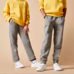 Брюки спортивные детские серые Domyos 500