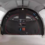 Палатка для кемпинга с надувными дугами 6-тиместная Quechua Air seconds 6.3 Fresh & Black