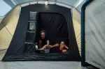 Палатка для кемпинга с надувными дугами 6-тиместная Quechua Air seconds 6.3 Fresh & Black