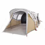 Палатка для кемпинга с надувными дугами 6-тиместная Quechua Air seconds 6.3 Fresh & Black