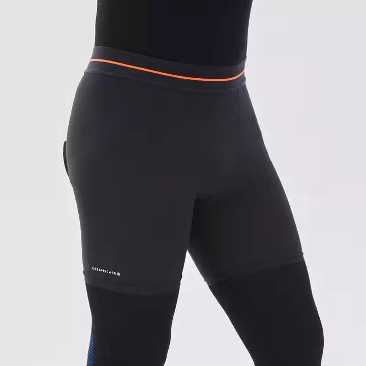 Шорты защитные горнолыжные чёрные Wedze 100