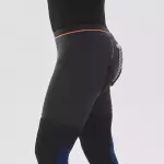 Шорты защитные горнолыжные чёрные Wedze 100