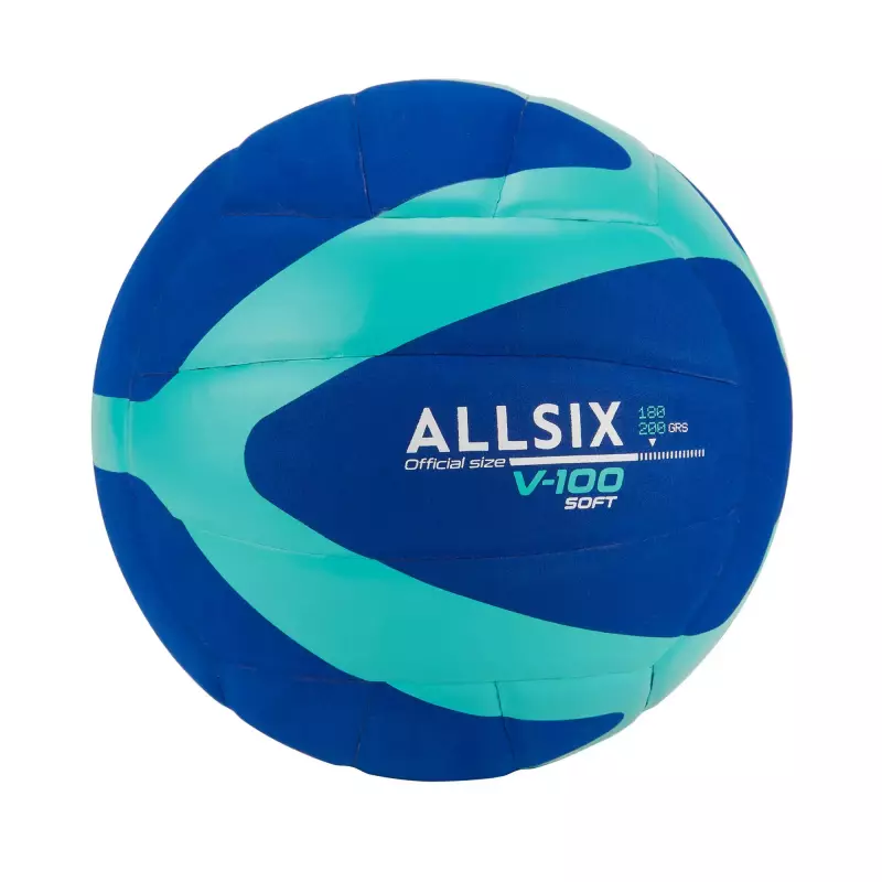 Мяч волейбольный синий Allsix 100