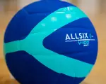 Мяч волейбольный синий Allsix 100