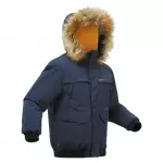 Зимняя куртка детская синяя Quechua 100