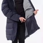 Куртка зимняя синяя для девочек Quechua 100