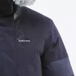 Куртка зимняя синяя для девочек Quechua 100