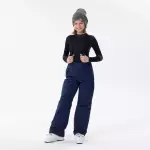 Брюки горнолыжные детские синие Wedze 500