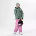 Брюки горнолыжные детские розовые Wedze 500