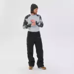 Брюки горнолыжные для фрирайда мужские черные Wedze 500
