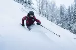 Брюки горнолыжные для фрирайда мужские черные Wedze 500