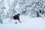 Брюки горнолыжные для фрирайда мужские черные Wedze 500