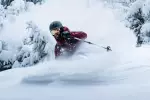 Брюки горнолыжные для фрирайда мужские черные Wedze 500