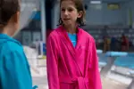 Халат детский розовый WATKO