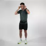 Поясная сумка для бега черная Kiprun 100