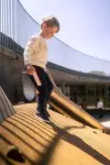 Кроссовки детские синие Domyos 100
