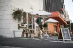 Шорты для бега мужские черные Kalenji 500