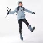 Зимние сапоги синие для девочек Quechua 500