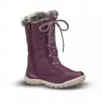 Зимние сапоги детские бордовые Quechua 500