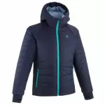 Пуховик походный для детей синий 500 Quechua