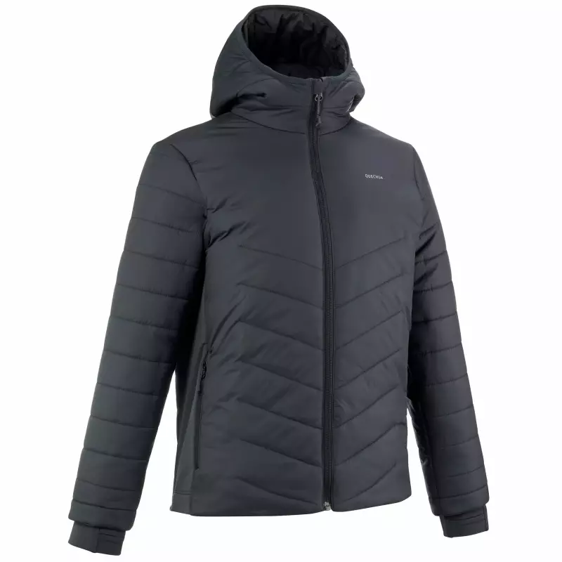 Куртка детская с капюшоном черная Quechua