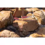 Тапочки для бассейна детские оранжевые Nabaiji 100