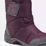 Зимние сапоги детские фиолетовые Quechua 100