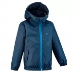 Куртка походная детская синяя Quechua