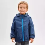 Куртка походная детская синяя Quechua